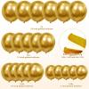 300 Pcs Latex Balloons Different Sizes 5/10/12/18 Inch Party Anniversary Balloons Bulk for Birthday Wedding Baby Shower Party Decoration(Gold) view 2