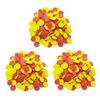 DNB 2-Color Foam Counters - 1 Inch Red-Yellow Double-Sided Math Counters, Early Learning Counting Chips, 600 Pieces view 1