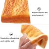 ULTECHNOVO Fake Bread, 2pcs Artificial Bread Simulation Food Model Kitchen Prop Fake Toast Sliced for Kitchen Home Party Halloween Decoration view 3
