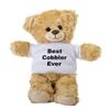 SpreadPassion Cobbler Teddy Bear, Gift Stuffed Animal, Plush Teddy Bear with Tee, Welcoming Baby Gift, Gift for Her, Gift for Newborn, Cute Birthday Christmas Basket Gift Idea view 1