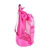 Tote Sand Away Drawstring for Kids Beach Toy Bag Swim and Pool Toys Balls Storage Bags for Picnic, Mesh Beach Backpack, Swimming, Outdoor Activities, Toy Not Included (Pink), Mesh Beach Backpack, view 1