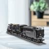 Chunbrommisam Steam Model Train Building Blocks, Build The Train Building Bricks Set, Large Locomotives Display Toy with Train Tracks,Top Present for Train Lovers (1608 Pcs) view 4
