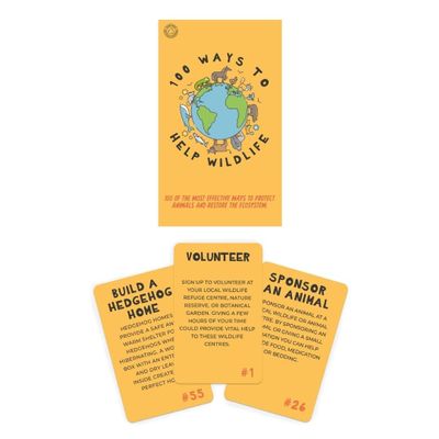 Gift Republic 100 Ways to Help Wildlife