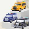 Money Banks Cool Police Car Electronic Piggy Bank with Bank Code and Music Coin Can Money Box view 3