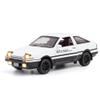 120 Black-White AE86 Alloy Japan Car Model Trueno Metal Diecast Pull Back Supercar for Boys view 1