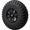 4/137 Tusk Tintic Wheel 15x7 4.0 + 3.0 Milled/Black For Can-Am Maverick X3 X RC Turbo RR 72 Inch 2020-2024 view 4