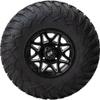 4/137 Tusk Tintic Wheel 14x7 4.0 + 3.0 Milled/Black For Can-Am Maverick X3 X RC Turbo RR 64 Inch 2022-2024 view 4