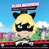P.M.I. Miraculous Ladybug Plush School Backpack | One of Two 12-Inch-Tall Collectibles | Miraculous Ladybug Toys and Playable Plush Backpacks | Cat Noir view 2