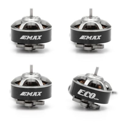 4pcs EMAX ECO Micro 1404 Brushless Motors 2-4S 3700KV / 4800KV / 6000KV (4800KV)