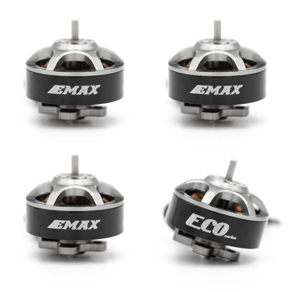 4pcs EMAX ECO Micro 1404 Brushless Motors 2-4S 3700KV / 4800KV / 6000KV (4800KV)
