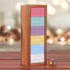 NOVICA Artisan Handmade Wood Puzzle Raintree Stacking Multicolor Thailand Chess Sets Games Puzzles [10.75in H x 3in W x 3in D Pieces 0.6in H x 3in W x 1in D Box 11.5in H x 3.7in W x 3.3in D 0.9in H X] view 2