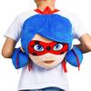 P.M.I. Miraculous Ladybug Plush School Backpack | 12-Inch-Tall Collectible | Playable Plush Backpack view 1