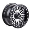 (4 Pack) 4/137 Tusk Teton Beadlock Wheel 14x7 5.0 + 2.0 Machined/Black For Can-Am Maverick Sport 1000R X RC 2019-2025 view 4