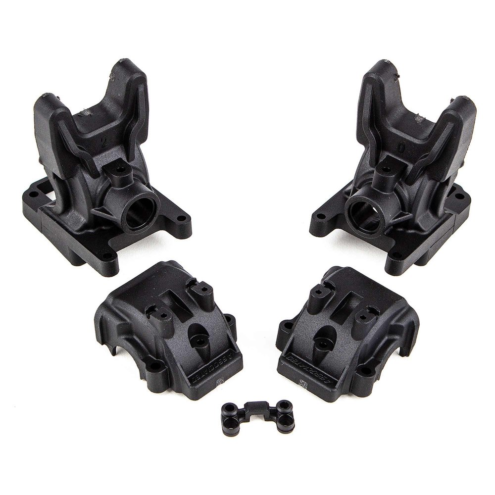 Team Associated RC10B74.2 Front Gearboxes, 0 and 2 Diff Heights, ASC92309