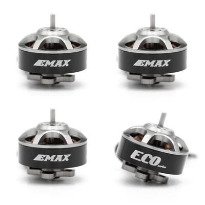 4pcs EMAX ECO Micro 1404 Brushless Motors 2-4S 3700KV / 4800KV / 6000KV (6000KV)