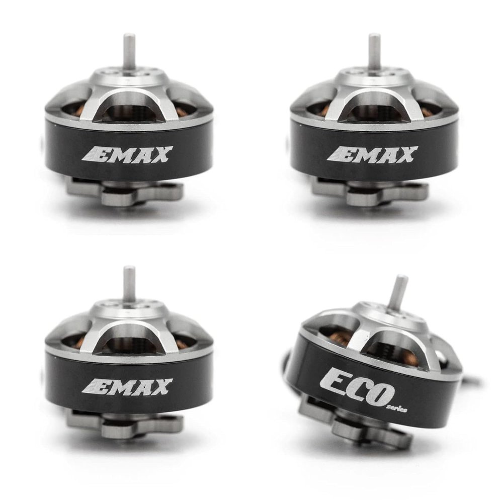 4pcs EMAX ECO Micro 1404 Brushless Motors 2-4S 3700KV / 4800KV / 6000KV (6000KV)