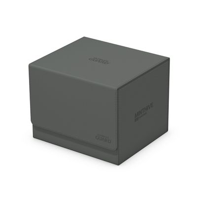 Ultimate Guard Minthive 30+, Deck Case for 30 Magnetic Card Cases, Perfect Storage for Graded Cards, Grey, Secure Closure & Snaplock Mechanism