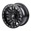 (2 Pack) 4/137 Tusk Nebo Beadlock Wheel 14x7 4.0 + 3.0 Matte Black For CAN-AM Maverick Sport 1000R X RC 2019-2024 view 4