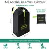 reperkid Large Stroller Bag for Airplane Travel, Black & Green, 47" H x 24" W x 15" D, Fits Most Large, Single, Double, Jogging Strollers  Premium Waterproof Cover, Adjustable Shoulder Straps view 4