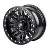 (4 Pack) 4/137 Tusk Nebo Beadlock Wheel 14x7 5.0 + 2.0 Matte Black For CAN-AM Maverick X3 X RC Turbo RR 72 Inch 2020-2024 view 4