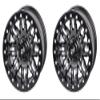 (2 Pack) 4/137 Tusk Teton Beadlock Wheel 14x7 4.0 + 3.0 Gun Metal/Black For Can-Am Maverick Sport 1000R X RC 2019-2025 view 1