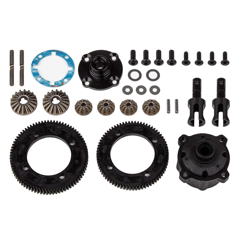 Team Associated RC10B74.1 LTC Differential Set, Center, ASC92355
