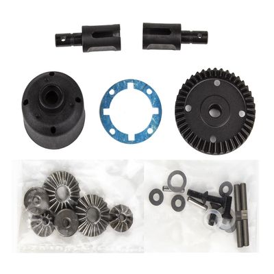 Team Associated RC10B74.1 LTC Differential Set, Front and Rear, ASC92354