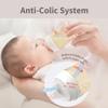 Pigeon PPSU Nursing Baby Bottle Wide Neck, Anti-Colic, Streamlined Body, Natural Feel, Easy to Clean, 5 Oz (Pack of 2), Includes 2pcs SS Nipples (0m+) view 3