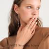 Ursilver Sterling Silver Fidget Ring for Women, Sterling Silver Anxiety Rings Fidget Rings for Anxiety Spinner Ring for Women Men view 2