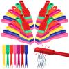 28 Pcs Magnetic Bingo Wand for Kids Educational Learning 8 Inch Rainbow Magnet Wand with Magnet Bar Magnet Sticks Science Experiment Tools for Preschool Learning Toys Classroom Bingo Games, 7 Colors view 1