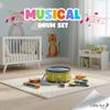 LITTLE FUN TIMES Toddler Musical Instruments Toys, Kids Drum Set, Percussion, Harmonica, Maraca, Flute, Tambourine, Birthday Gifts for 18 Months Olds Ages 2 3 4 5 Years Boys Girls Children, 9 Pcs view 4