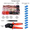55 Sets Servo Plug Male Female Connector Crimp Pin Cable Kit with Crimping Tool Compatible JST SYP Futaba for Hitec Spektrum RC view 2