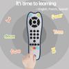 Baby Realistic TV Remote Control Toy with Light and Sound, Upgrade Adjustable Volume, Early Educational Musical Toys with 3 Language English,French and Spanish Gift Toy for 3+ Months Boys or Girls view 4