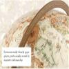 Habiba Globes 12 in Large Globes 720 Rotation Globes of Earth with Metal and Wood Stand Topographical Political World Globe for Adults Unique view 3