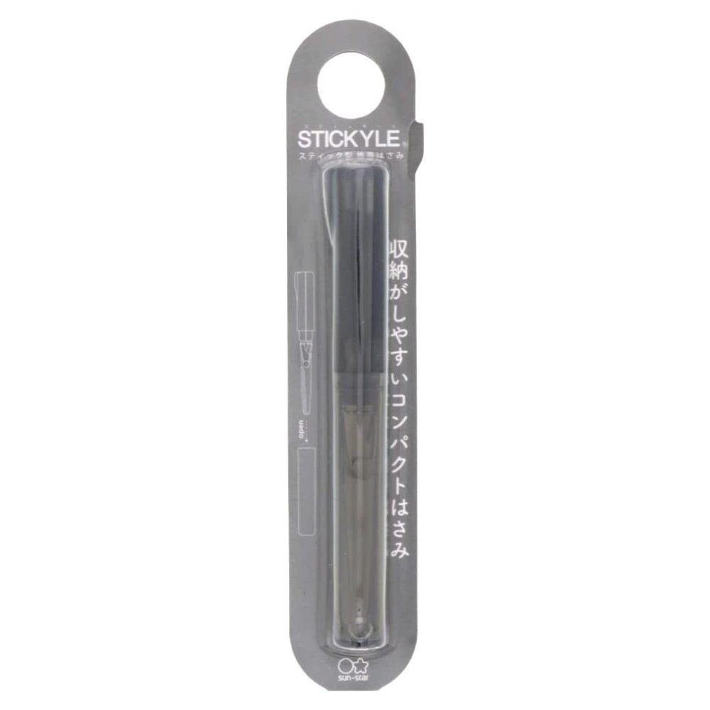 Sun-Star Stationery S3720985 Scissors, Portable, Clear Color, Black