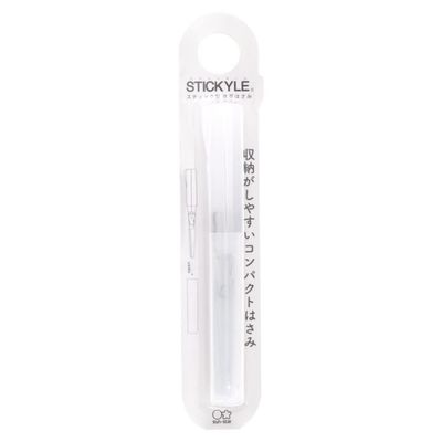 Sun-Star Stationery S3720977 Scissors, Portable, Clear Color, White
