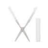 Sun-Star Stationery S3720977 Scissors, Portable, Clear Color, White view 4