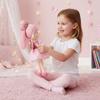 June Garden 17" Tooth Fairy Doll Anastasia - Plush Stuffed Soft Doll Girl Gift - Pink Outfit and Wings view 3