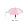 2 Pcs Mini Umbrella Toys Doll Toys Rainy Umbrella Miniature Umbrella Model Umbrella Hanging Decoration for Photo Props Supplies view 2
