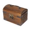 Wooden Piggy Bank Vintage Indestructible Money Banks Creative with Lock and Key Money Saving Box Birthday view 2