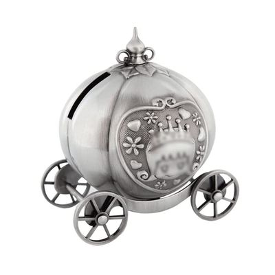 Vintage Money Banks New Pumpkin Piggy Bank Creative Cute Metal Coin Can Kids Adult Decor Money Box
