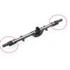 4 Pcs Metal Rear Axle Shaft for WPL D12 C14 C24 C34 B14 B24 C16 B36 MN D90 MN99S RC Car Upgrade Parts Accessories ( Color : Black ) view 2