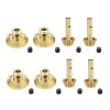 8Pcs Brass Front & Rear Axle Gear Drive Shaft Gear Upgrade Accessories for WPL C14 C24 B24 B36 MN D90 D99 MN99S Parts (Color : Yellow) view 1