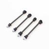 BAIJAC Front and Rear Swing Arm Screw Pin with Shaft Sleeve for Wltoys 144002 144010 124016 124017 RC Car Parts Accessories view 3