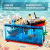 PYPIBAWLY Titanic Sink and Break in Half Toy Building Blocks Set, Titanic Toys for Kids, Titanic Cruise Ship Model Toy, Titanic Model Ship Kit, Boat Bricks Kit 247 PCs view 2