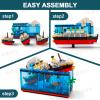 PYPIBAWLY Titanic Sink and Break in Half Toy Building Blocks Set, Titanic Toys for Kids, Titanic Cruise Ship Model Toy, Titanic Model Ship Kit, Boat Bricks Kit 247 PCs view 3
