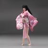 Fremego 1/6 Scale Female Clothes, Japanese Kimono Bathrobe Dress Costume Clothing for 12inch PH TBL JO Action Figure Body (E-Short Version) view 3