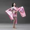 Fremego 1/6 Scale Female Clothes, Japanese Kimono Bathrobe Dress Costume Clothing for 12inch PH TBL JO Action Figure Body (E-Short Version) view 4