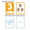 ZazzyKid Flash Cards for Toddlers - 52 Double Sides Cards for Numbers, Colors, Shapes & Weather - Learning & Education Toys for Preschool view 4