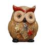 GHQYP Money Banks Ceramic Brown Cute Piggy Bank Creative and Funny Money Box Home Souvenirs Coin Counter Jar view 1